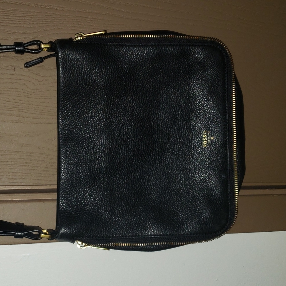 FOSSIL leather crossbody bag